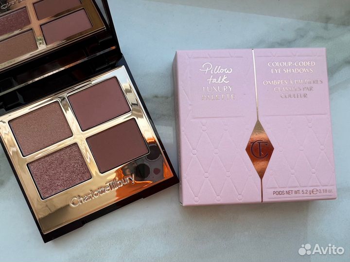 Палетка теней Charlotte Tilbury Pillow talk