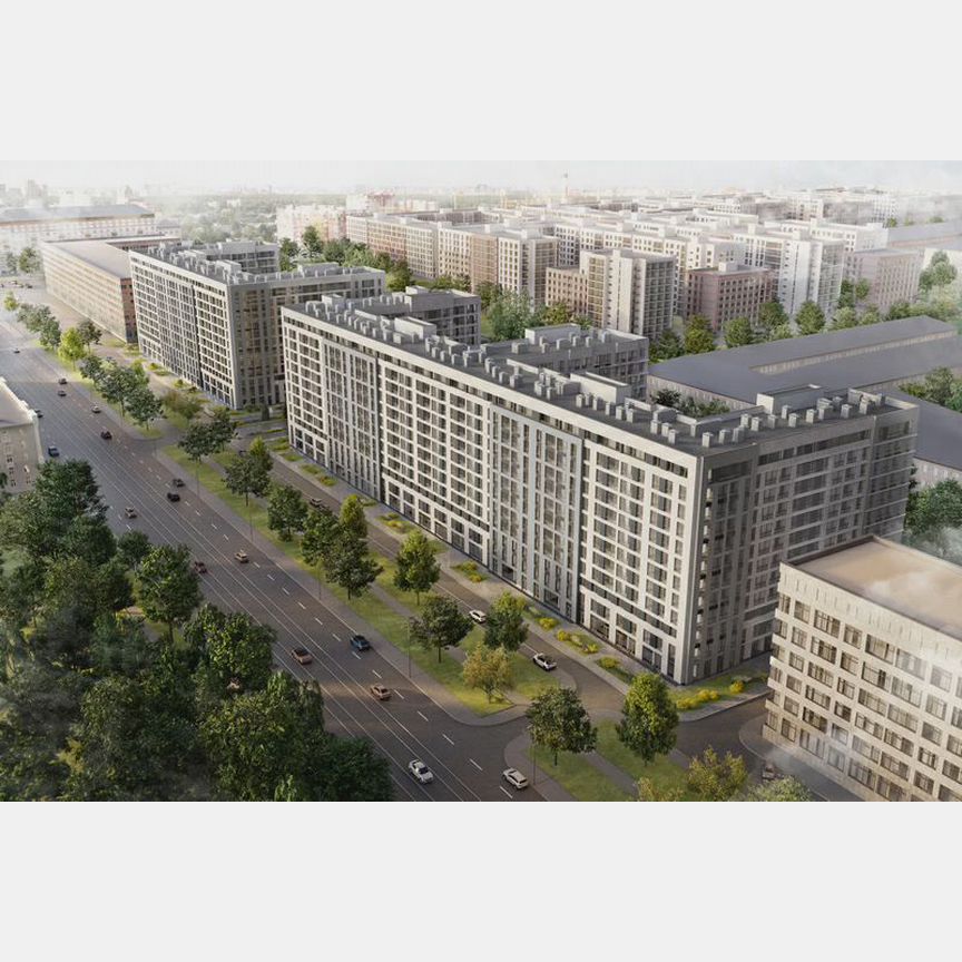 2-к. квартира, 80,1 м², 6/12 эт.