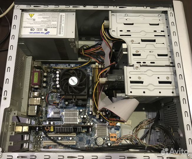 AMD 5000+ X2 + Озу 3GB + Radeon X300SE + HDD 250GB
