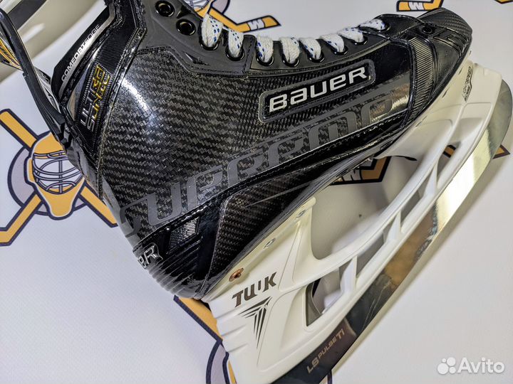 Коньки bauer supreme ultrasonic sr 10,5 fit 1 бу
