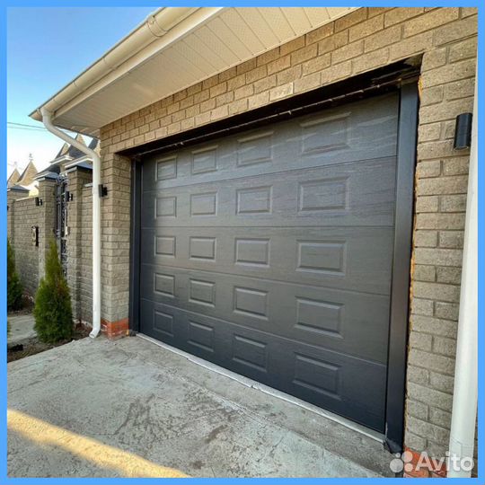 Гаражные секционные ворота DoorHan
