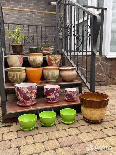 Керамические горшки