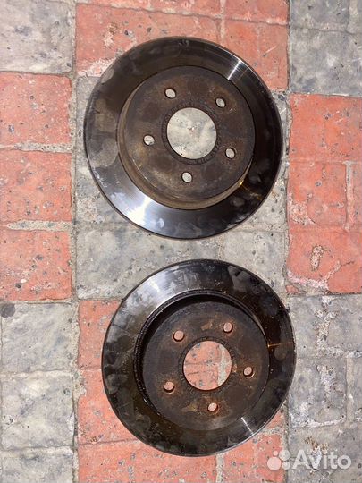 Задние тормозные диски на ford focus 2