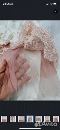 Комплект на выписку боди платье новорожденных