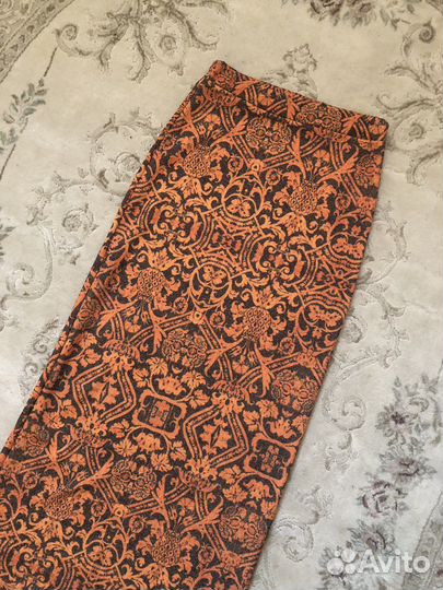 Прямая длинная юбка