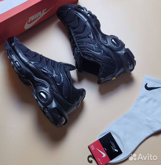 Кроссовки мужские Nike air max Tn plus черные