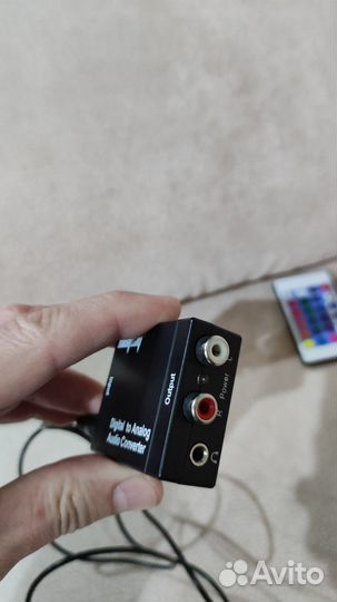 Конвертер адаптор цифрового сигнала в аналоговый