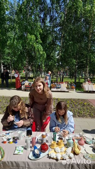 Мастер-класс по росписи гипсовых изделий
