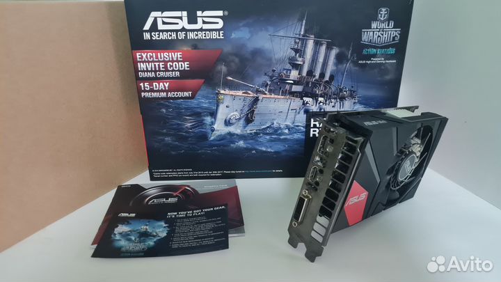 Видеокарта Asus AMD Radeon R7 360 Mini 2гб gddr5