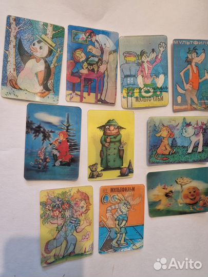 Стерео и переливные календарики