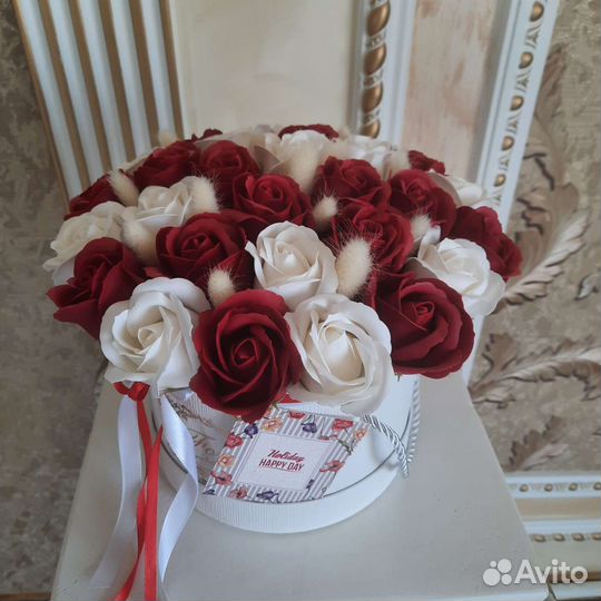 Ароматные мыльные розы