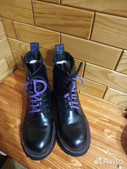 Ботинки с утеплителем