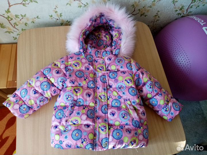 Комплект зимний Овас для девочки 86-92