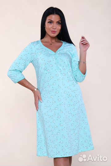 Оптом. Сорочка теплая футер 