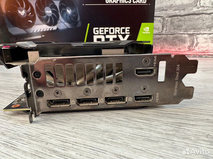 Видеокарта asus GeForce RTX 3070 Ti TUF Gaming OC