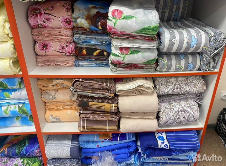 10 отрезов по 11 метров Бязь Ткань