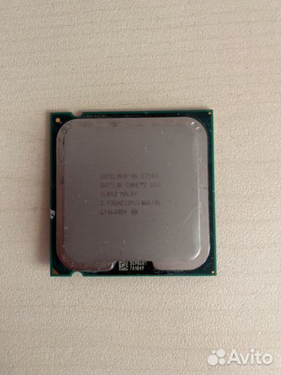 Процессор intel core dou e7500