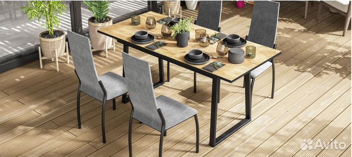 Стол лофт Slide NEW