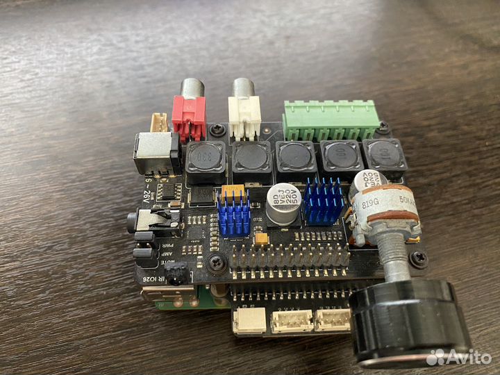 Raspberry pi 3 model b+, dac, amp, cooler