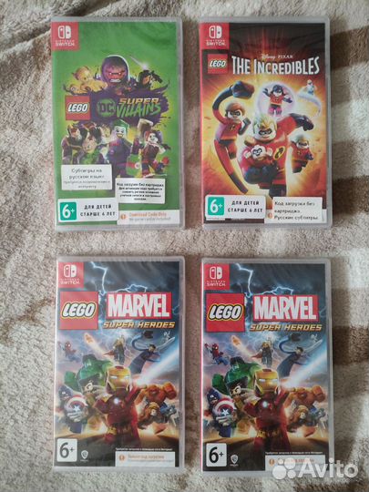 Lego игры для Nintendo Switch