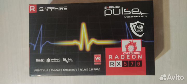 Видеокарта Sapphire Pulse Radeon RX 570 4G