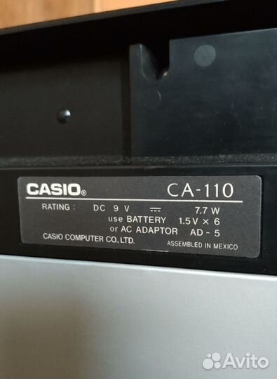 Синтезатор Casio CA-110