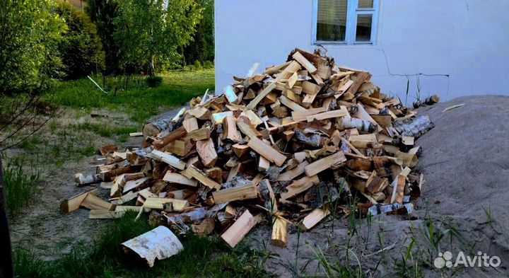 Дрова Осина подготовленные с доставкой любого объе