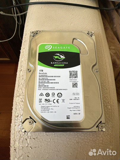 Жесткий диск 1 тб barracuda