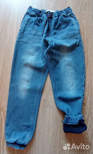 Джинсы утепленные