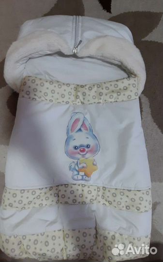 Зимний конверт в коляску