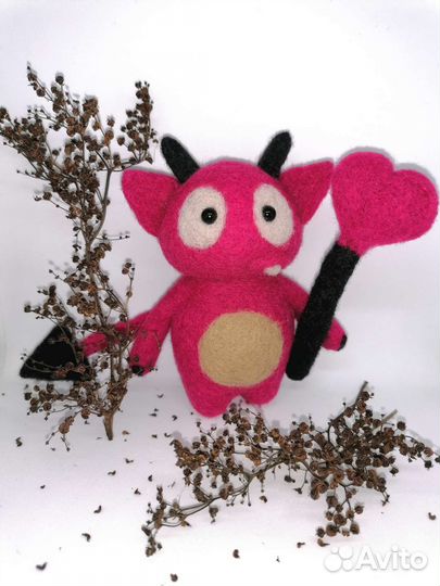 Игрушка ручной работы Дьяволёнок
