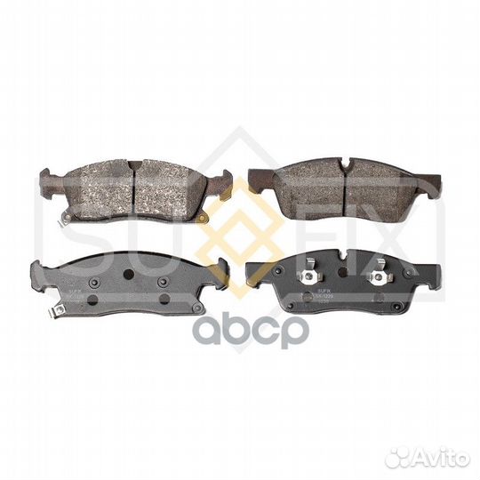 Колодки тормозные дисковые перед прав/лев J