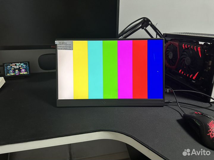 Игровой монитор 144 гц full hd 15,6 дюймов