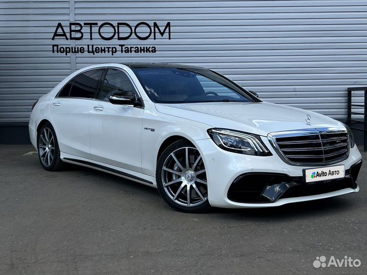 Mercedes-Benz S-класс AMG 4.0 AT, 2018, 100 450 км