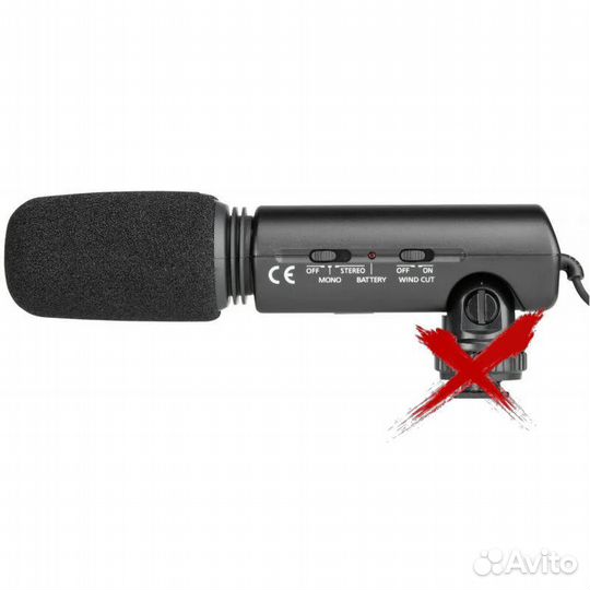 Микрофон для Blackmagic Pocket Cinema Camera 4K