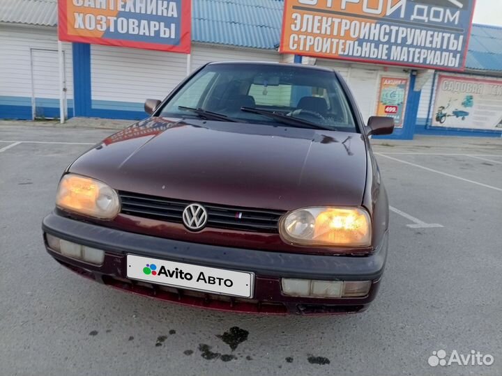 Volkswagen Golf 1.6 МТ, 1993, 192 000 км