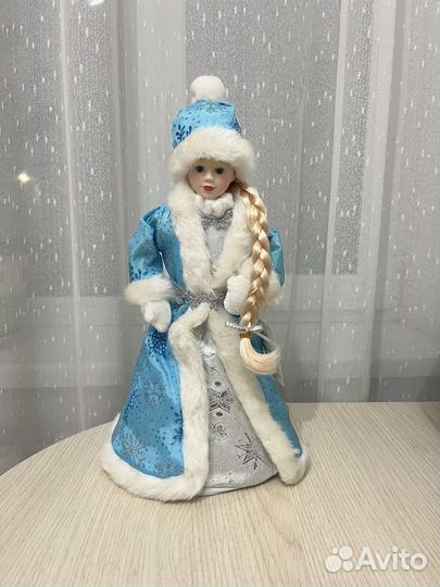 Новогдняя Снегурочка, мешок для конфект 35 см