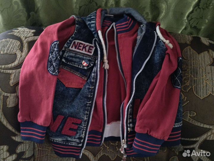 Джинсовая тройка