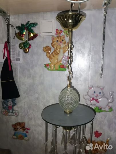 Люстра хрустальная