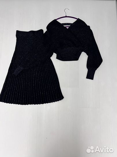 Вязаный костюм женский 42 44
