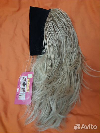 Парик блонд длинный