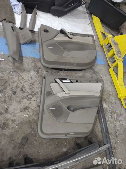 Обшивка двери задняя правая audi Q7