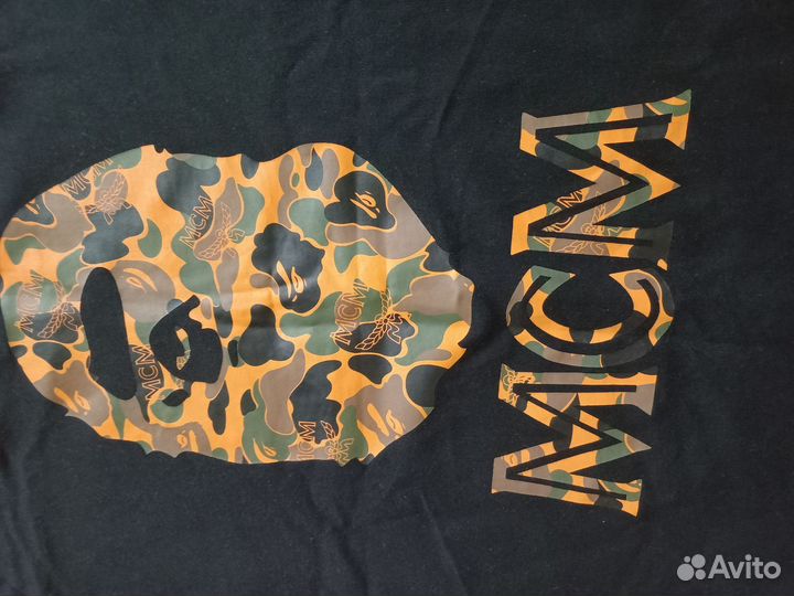 Футболка bape mcm