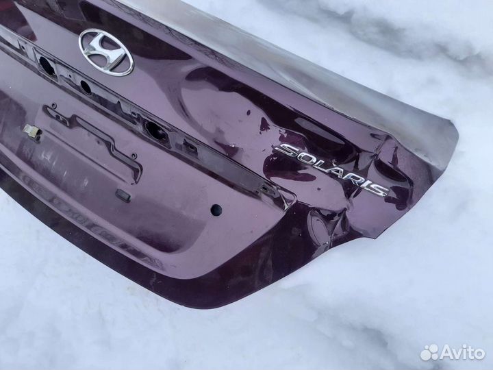 Крышка богажника