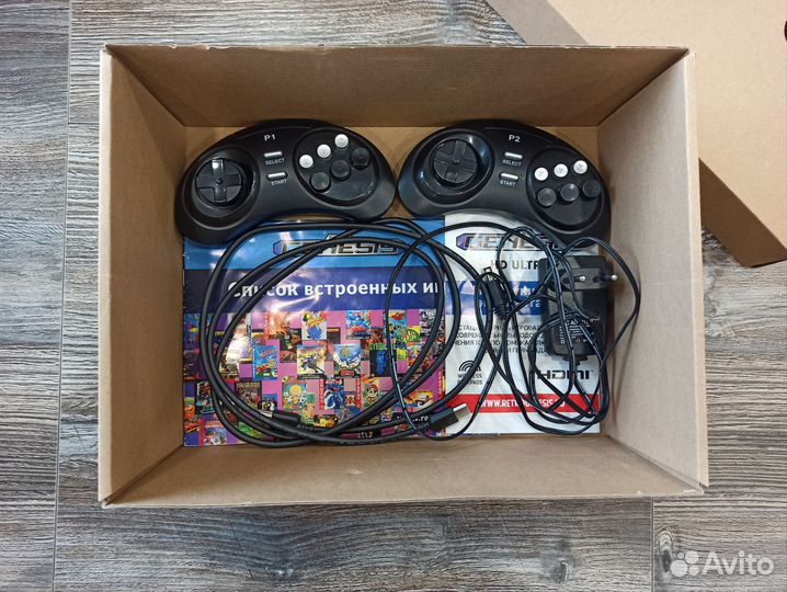 Retro Genesis HD Ultra + оригинальный картридж