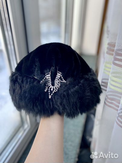 Новая женская меховая шапка