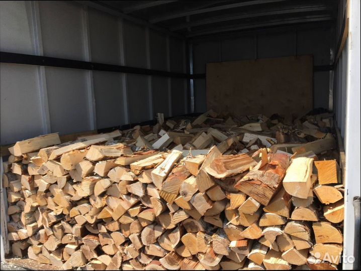 Дрова березовые колотые