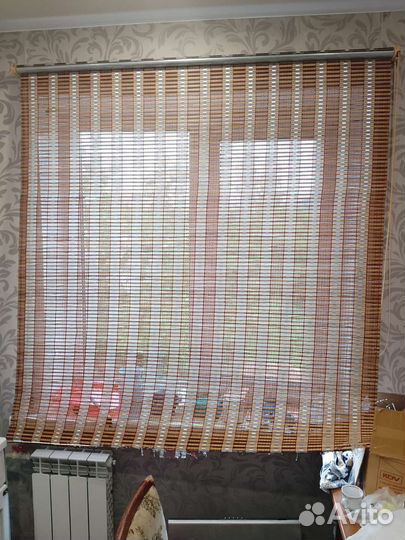 Ролл штора бамбук
