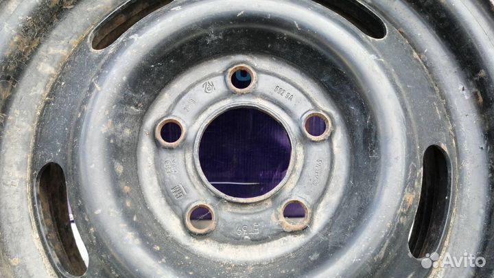 Диск колёсный штампованный Opel Astra