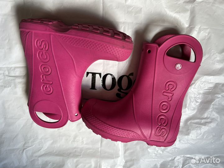 Crocs Резиновые сапоги оригинал 26, 33 размера